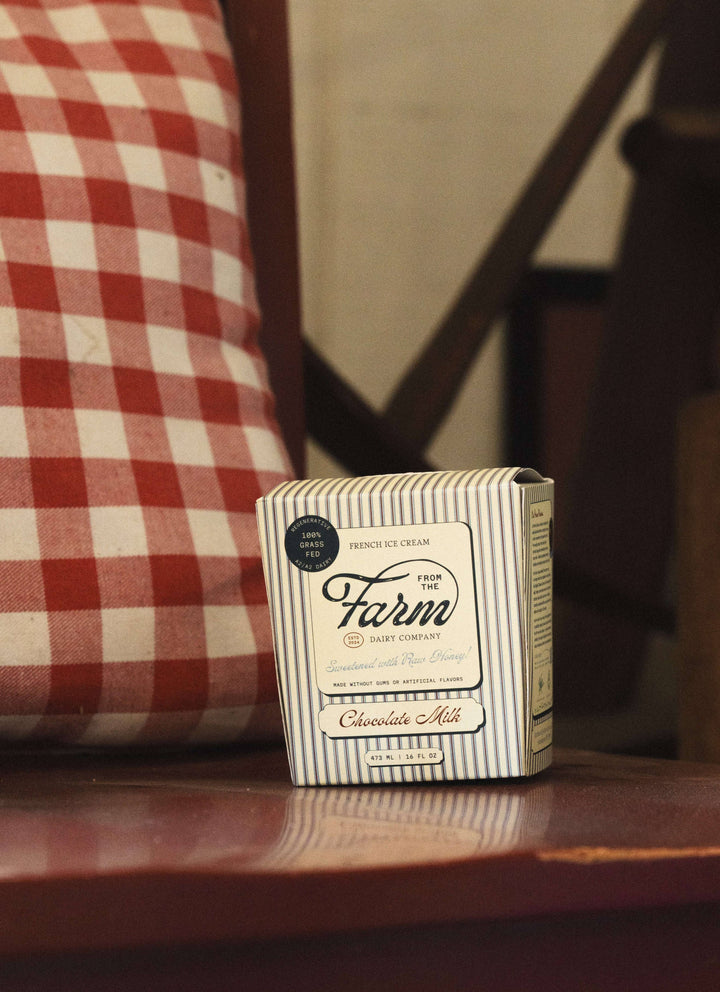 From the Farm - Chocolate Milk Ice Cream (16oz)