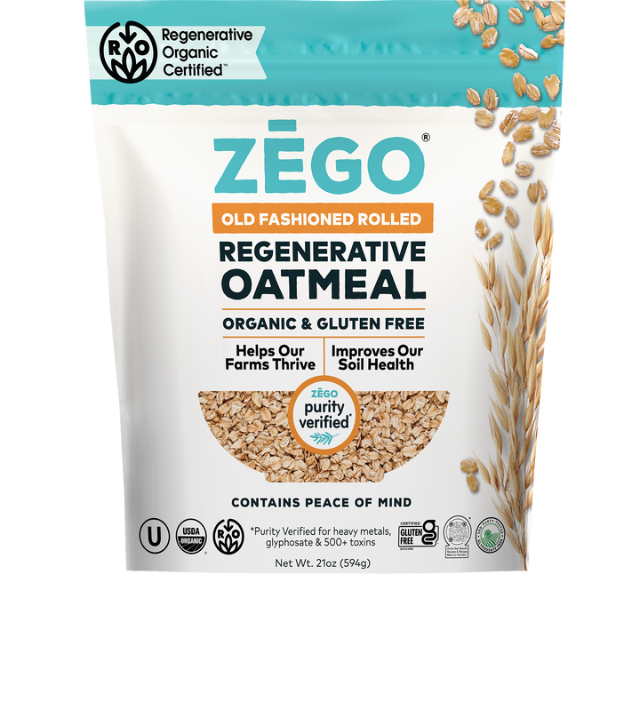 Zego - Regenerative Organic Oatmeal – (21 oz.)