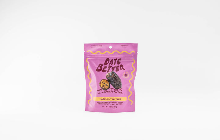Date Better Snacks - Hazelnut Butter- Naked