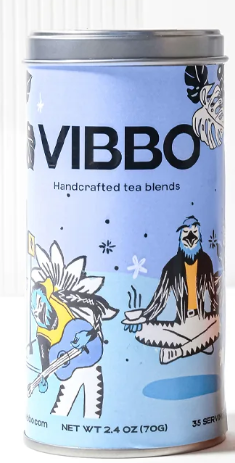 VIBBO - VIBBO Calm Herbal Tea Blend, Loose Leaf