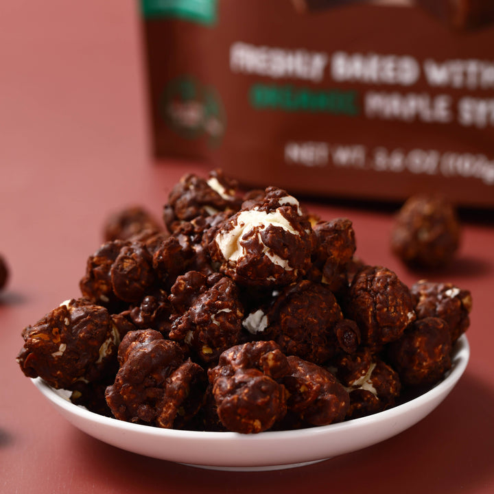 Better Together Foods - Maple Pop! Organic Maple Caramel Popcorn - Dark Chocolate
