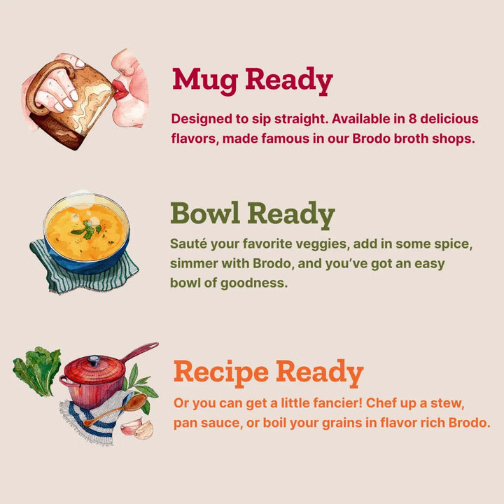 Brodo Broth Company - Organic Chicken Bone Broth