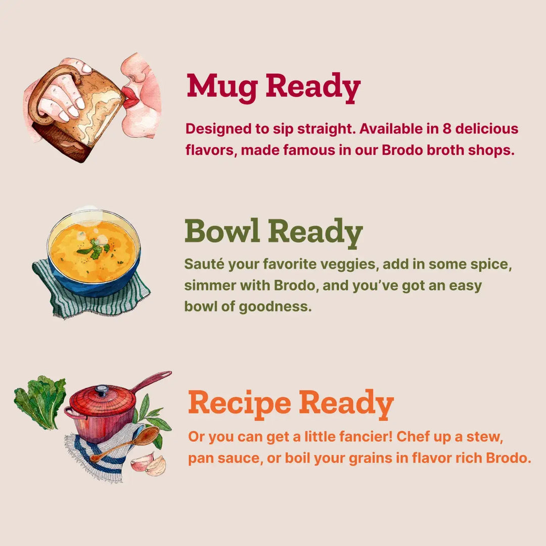Brodo Broth Company - Organic Tom Yum Bone Broth