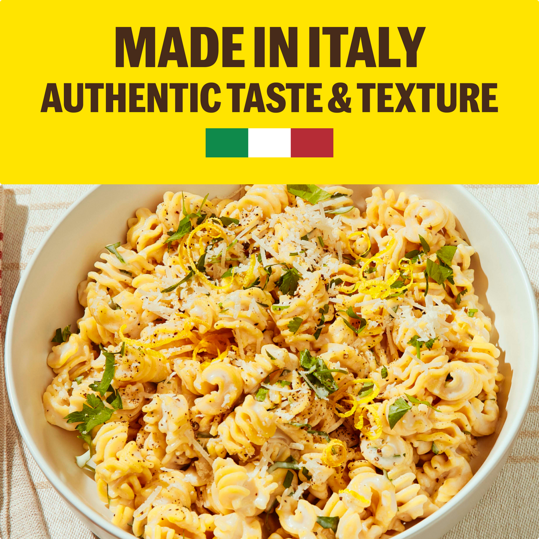 Brami - Semolina Wheat &amp; Lupini Pasta | Radiatori (12 oz)