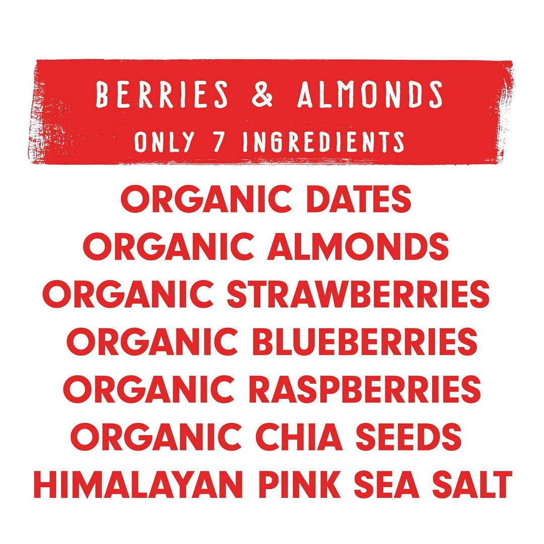 Jonesbar - JONESBAR Berries &amp; Almond Organic Fruit &amp; Nut Bar