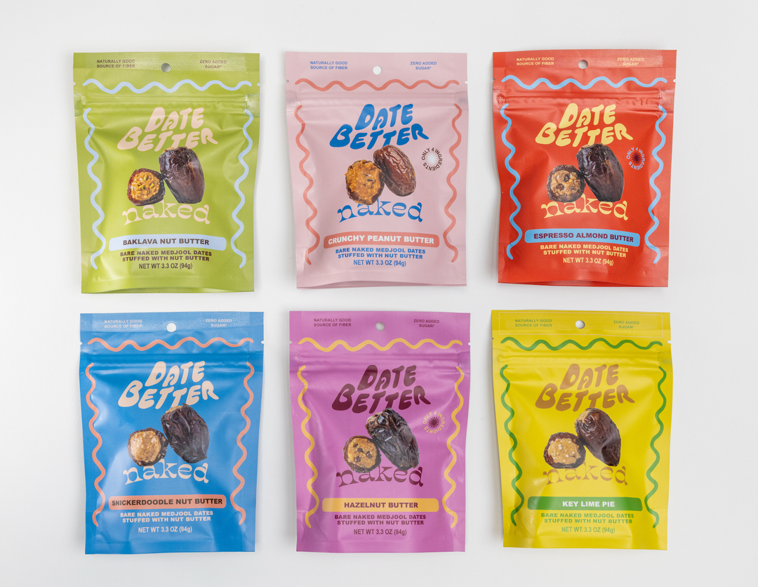 Date Better Snacks - Peanut Butter Crunch-  Naked Version