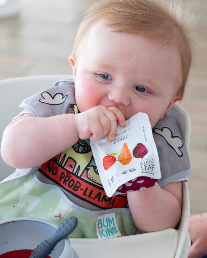 White Leaf Provisions - Organic Regenerative Apple + Sweet Potato + Beet Puree: 90g pouch