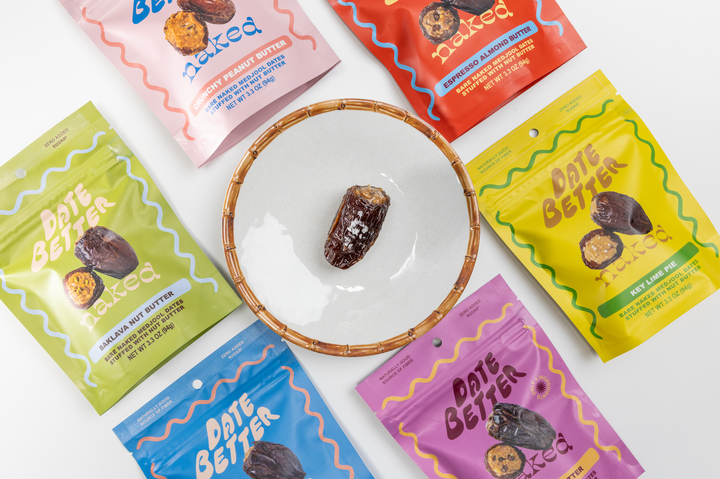Date Better Snacks - Peanut Butter Crunch-  Naked Version