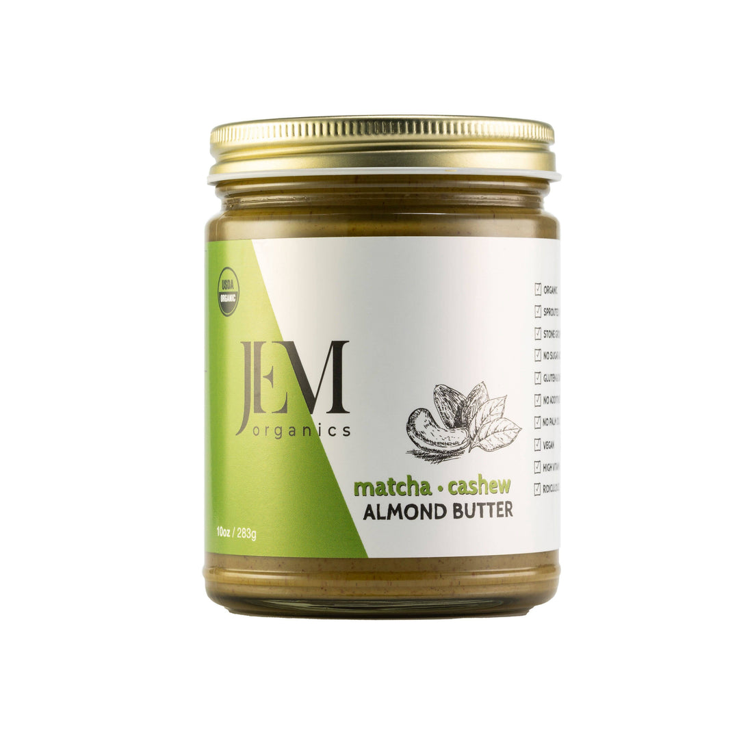 JEM Organics - Matcha Cashew Almond Butter