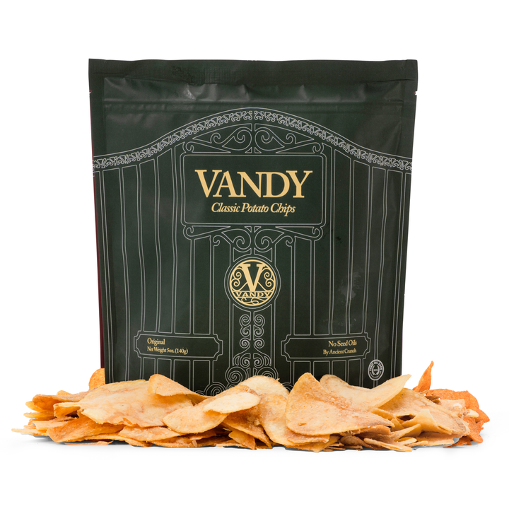 Ancient Crunch - Vandy Crisps, Original, 5oz Bag Case