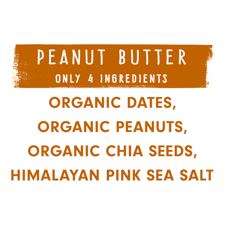 Jonesbar - JONESBAR Peanut Butter Organic Fruit &amp; Nut Bar, Vegan Snack