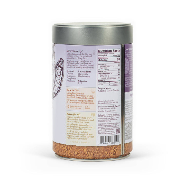 Imlakesh Organics - Cacao Powder, Organic (10oz)