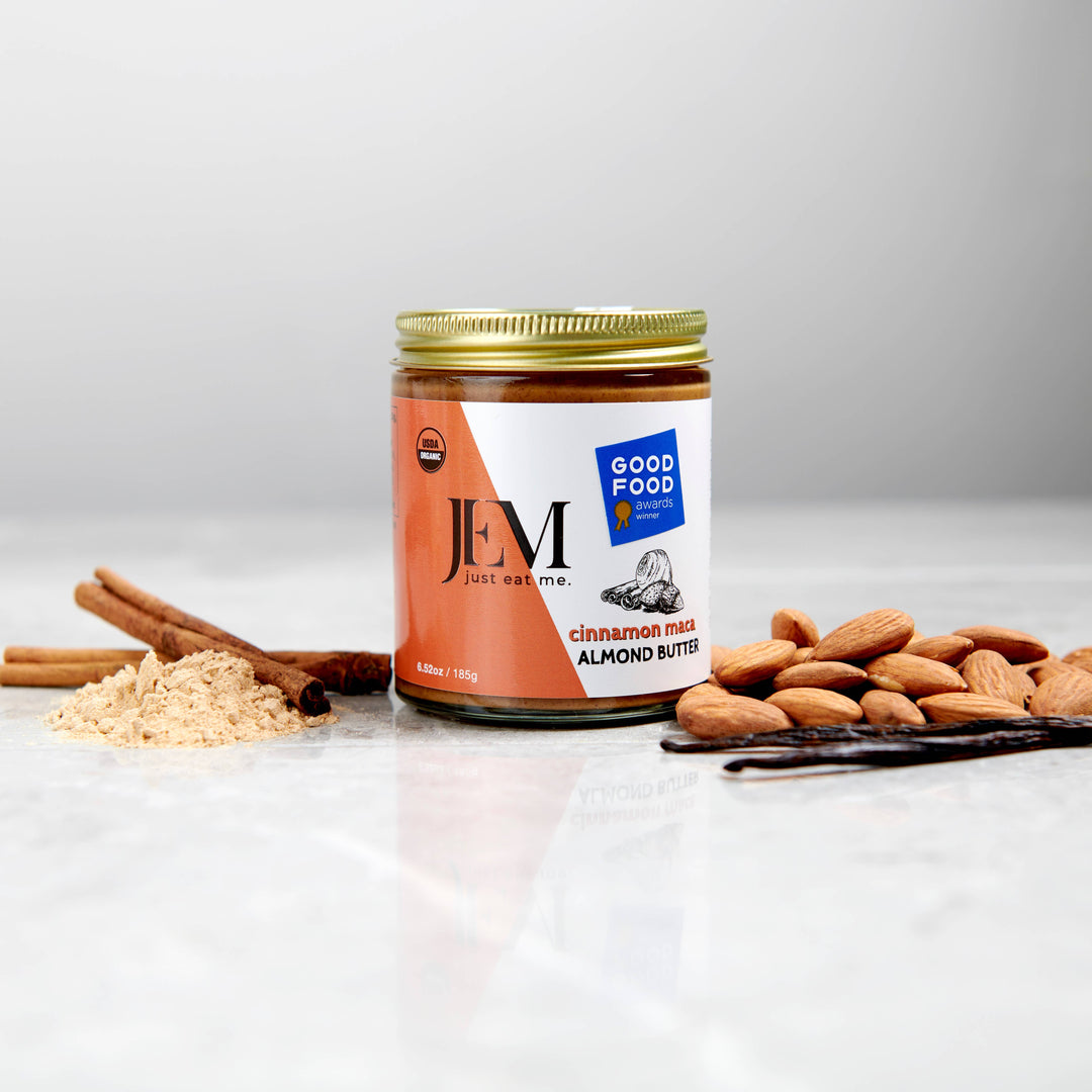 JEM Organics - Sprouted Cinnamon Maca Almond Butter