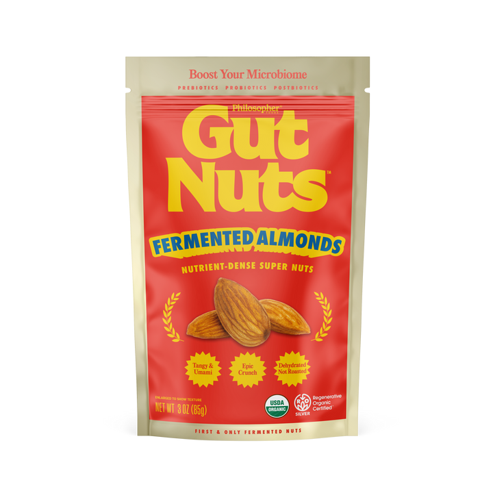 Philosopher Foods - Gut Nuts - Sprouted &amp; Fermented "Sourdough" Almonds