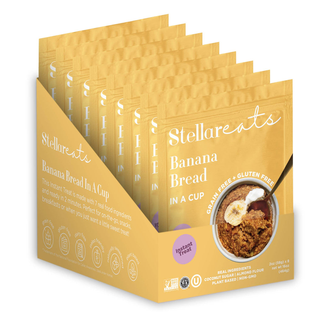 Stellar Eats - Instant Treat: Banana Bread In A Cup