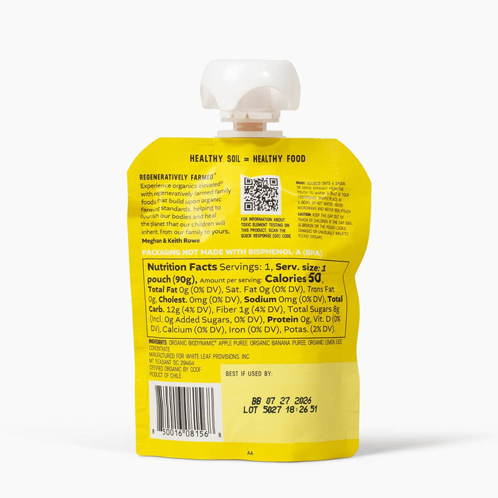 White Leaf Provisions - Banana Applesauce