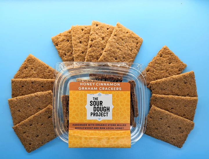 The Sourdough Project - Honey Cinnamon Sourdough Graham Crackers