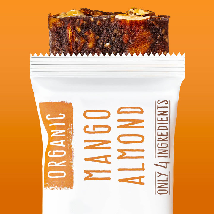 Jonesbar - JONESBAR Mango Almond Organic Fruit &amp; Nut Bar, Vegan, Kosher