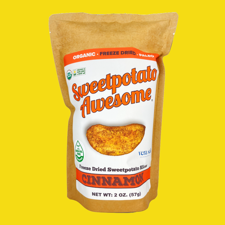 Sweetpotato Awesome - 2 oz Cinnamon Sweetpotato Slices/Chips