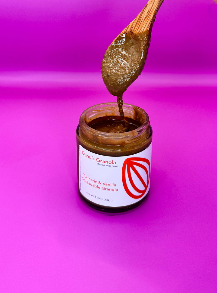Dano’s Granola - Turmeric &amp; Granola Vanilla Spreadable Granola