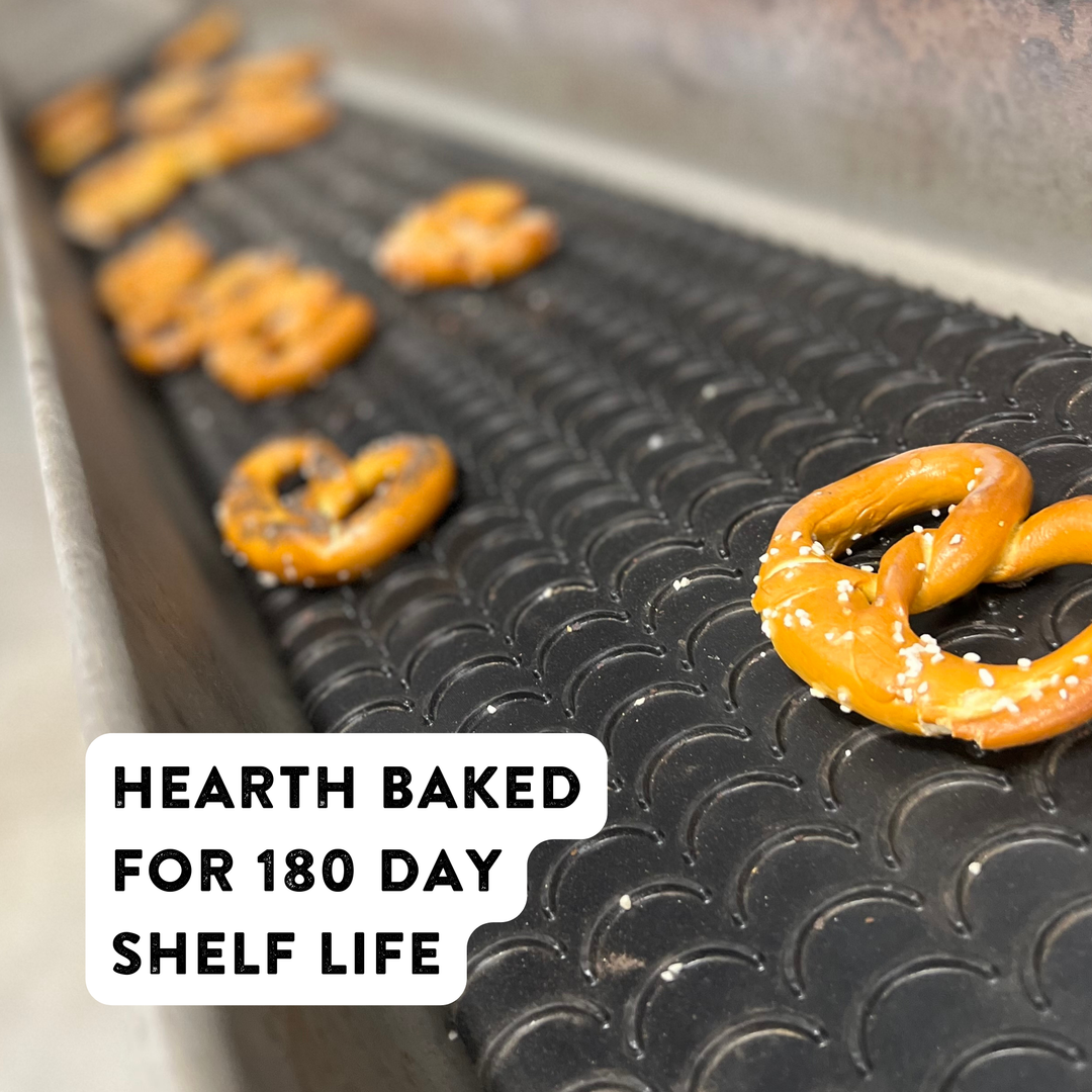 Martins Handmade Pretzels - Handmade Sourdough Pretzels, Salted - 8oz Bags: Salted