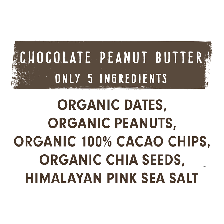Jonesbar - JONESBAR Chocolate Peanut Butter Organic Fruit &amp; Nut Bar