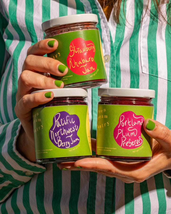 Green Dream Pantry - Strawberry Rhubarb Jam