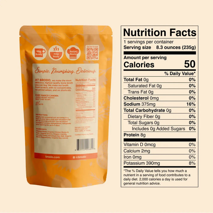 Brodo Broth Company - Organic Chicken Bone Broth