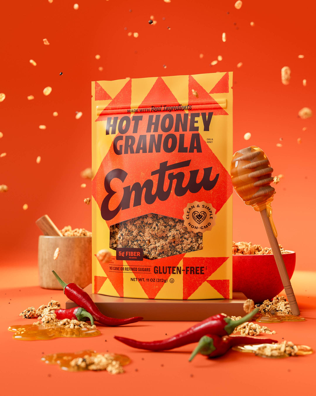 Emtru - Hot Honey Granola