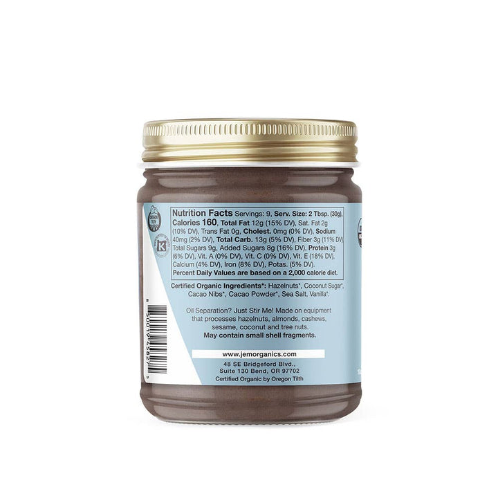 JEM Organics - Sprouted Chocolate Hazelnut Butter