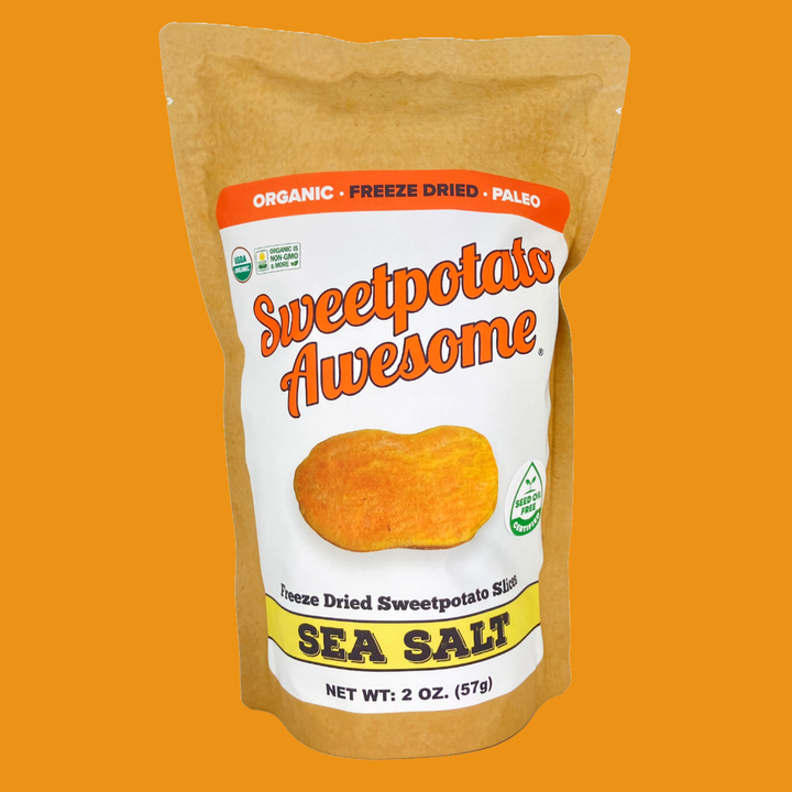 Sweetpotato Awesome - 2 oz Sea Salt Sweetpotato Slices/Chips