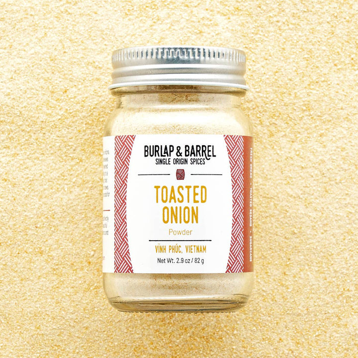 Burlap &amp; Barrel - Toasted Onion Powder - Single Origin Spice &amp; Seasoning
