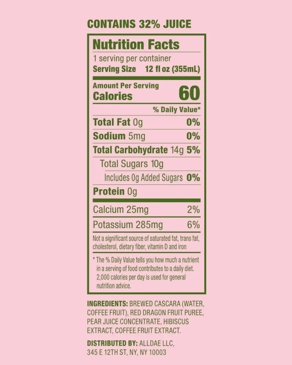 alldae superfruit soda - Hibiscus Dragonfruit Drink | Soda | Lightly Caffeinated Soda