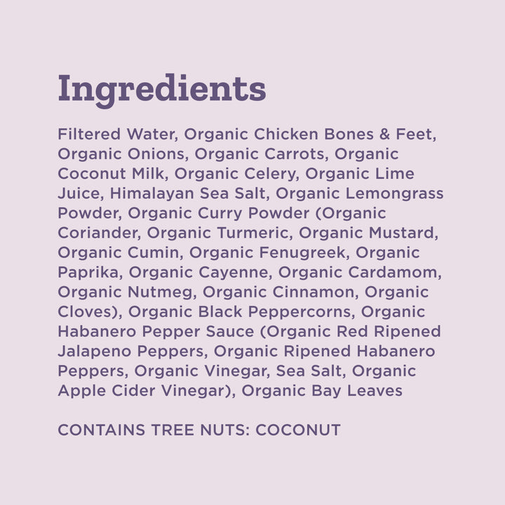 Brodo Broth Company - Organic Tom Yum Bone Broth
