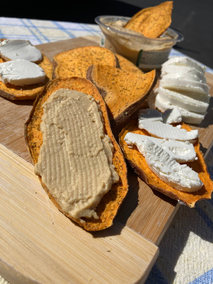 Sweetpotato Awesome - 2 oz Dill and Garlic Sweetpotato Slices/Chips