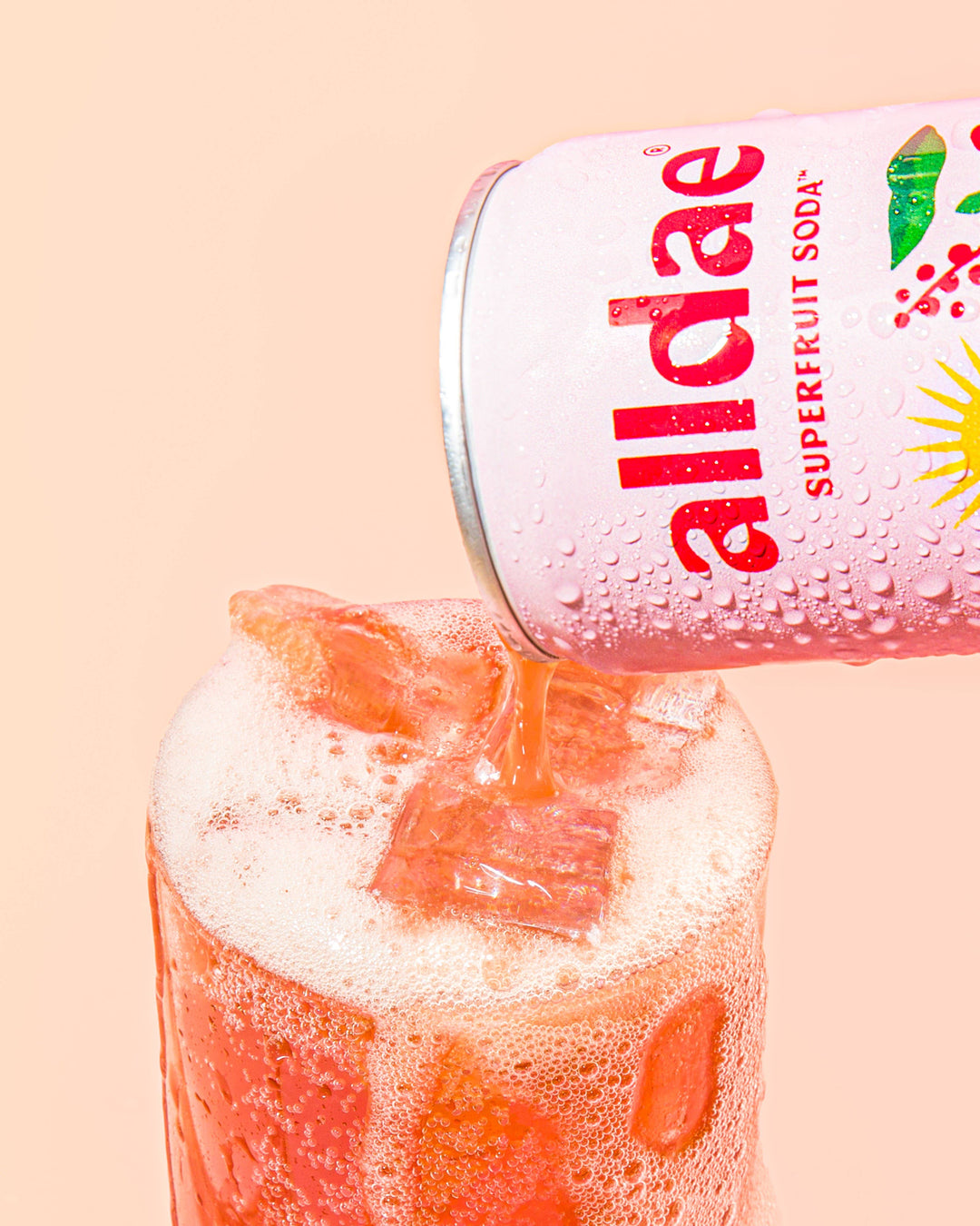 alldae superfruit soda - Hibiscus Dragonfruit Drink | Soda | Lightly Caffeinated Soda