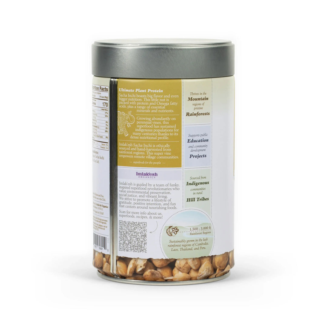 Imlakesh Organics - Sacha Inchi Nuts, Organic (14oz)