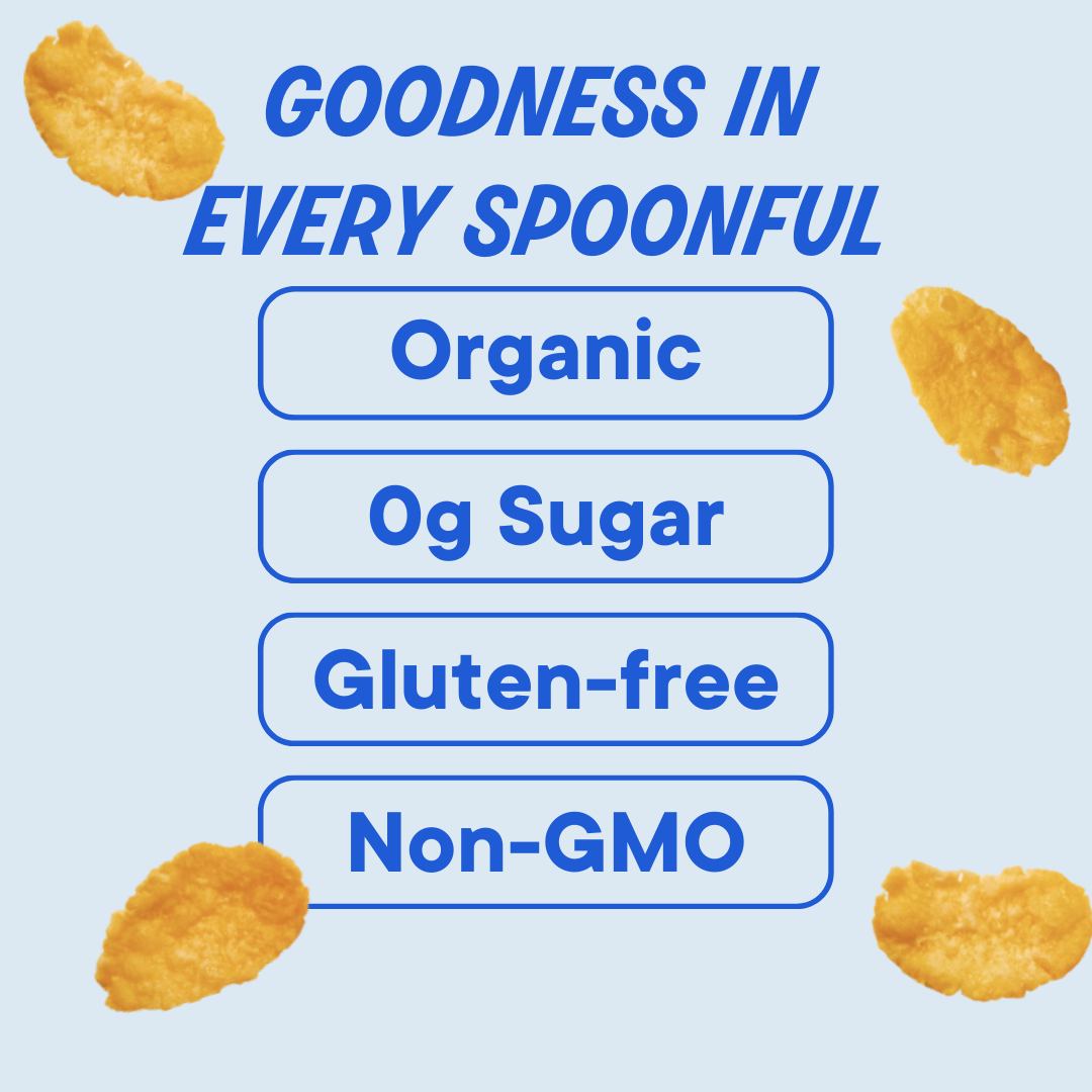 The Real Cereal Company - Organic Corn Flakes