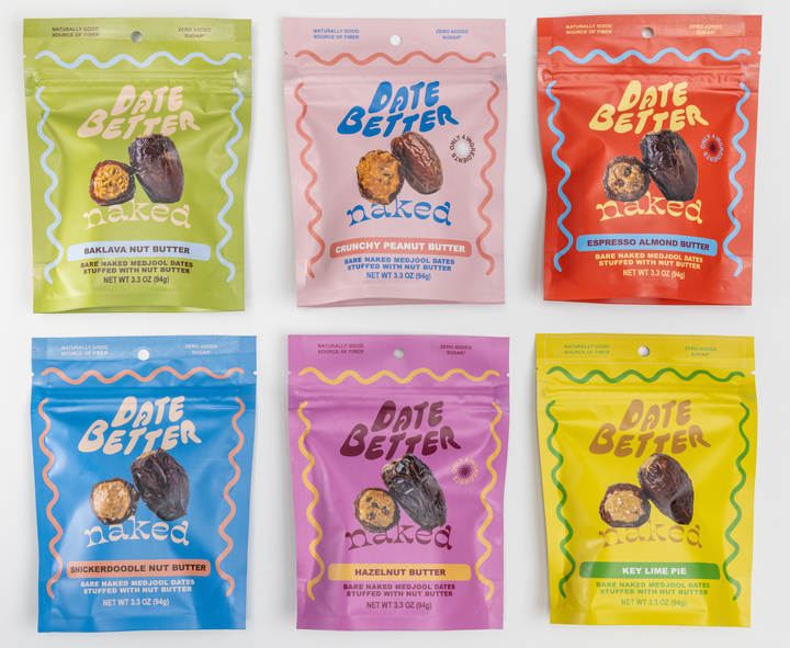 Date Better Snacks - Hazelnut Butter- Naked