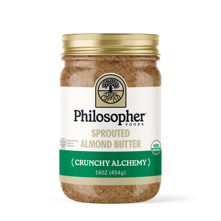 Philosopher Foods - Crunchy Alchemy Sprouted Almond Butter 16oz