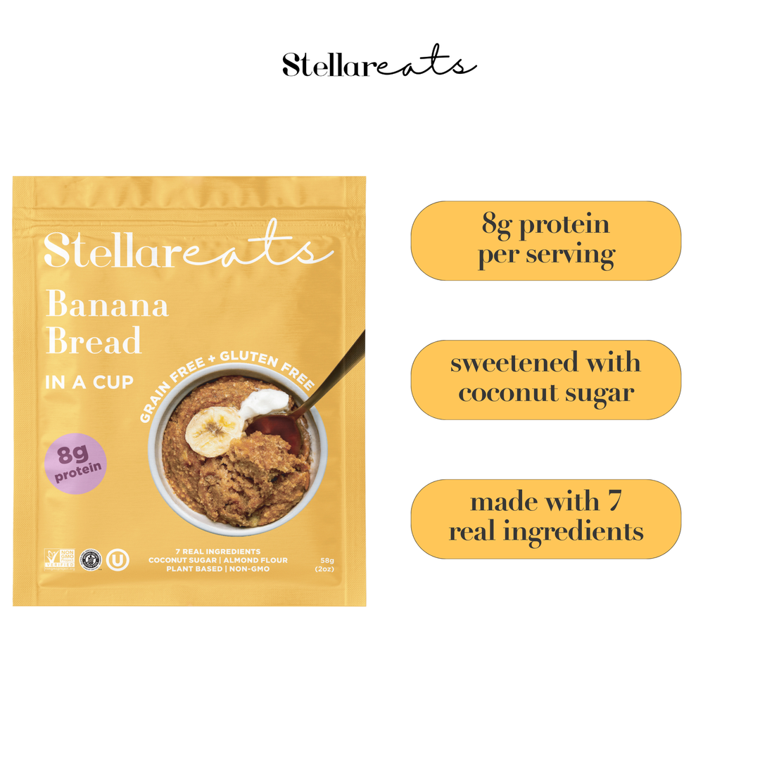 Stellar Eats - Instant Treat: Banana Bread In A Cup